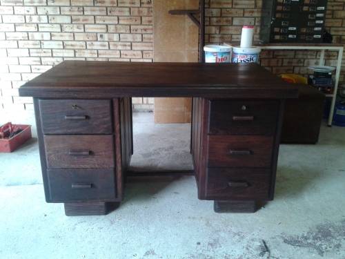 patridge wood desk