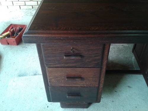 patridge wood desk
