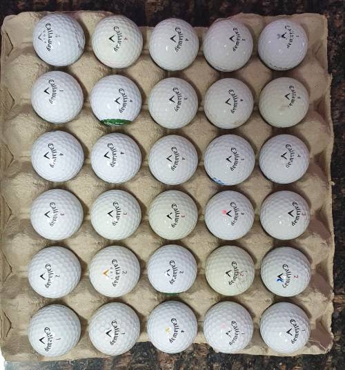 Callaway second hand golf balls