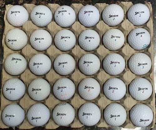 Srixon second hand golf balls