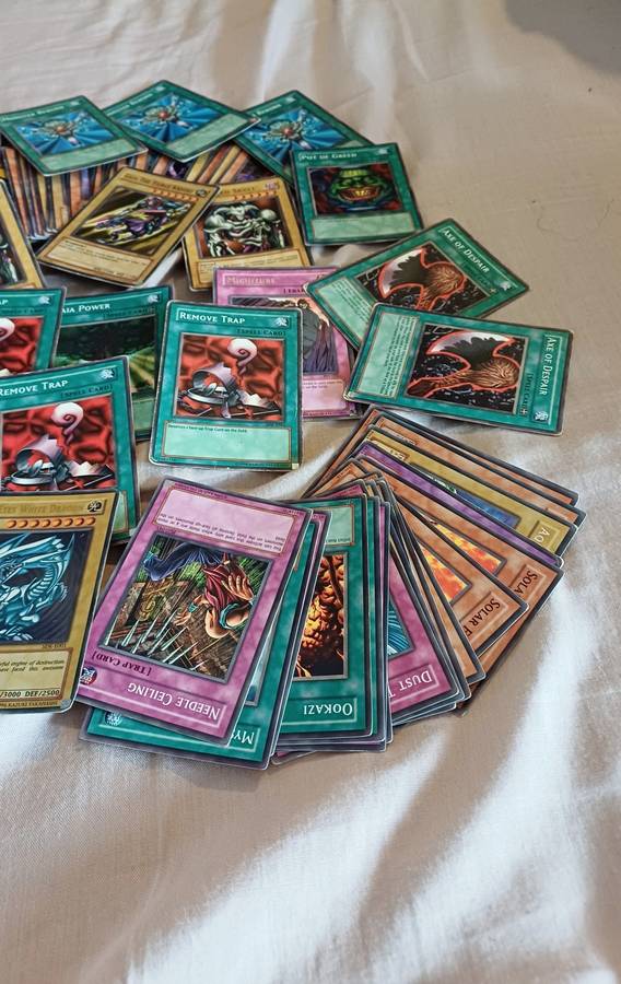 Lot of Yu Gi Oh trading cards