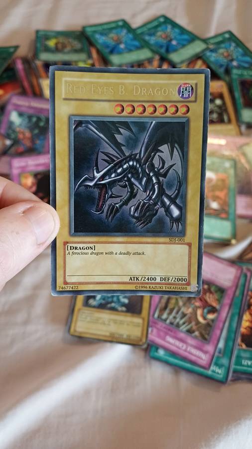 Lot of Yu Gi Oh trading cards