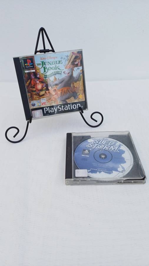 Playstation 1 Jungle book: Groove party & Sled storm