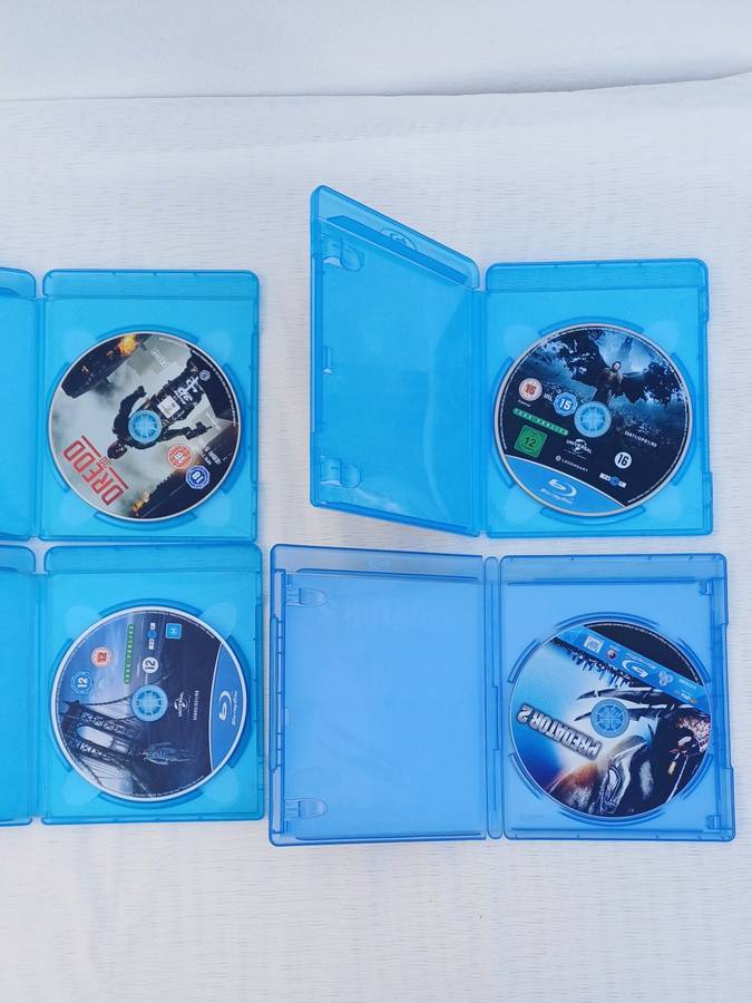 Bundle of 12 Blu Ray DVD's + 3D Active Glasses