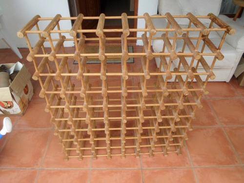 STUNNING 72 BOTTLE WINE RACK - GOOD CONDITION. FOR THE WINE COLLECTOR! SEE PICS!!