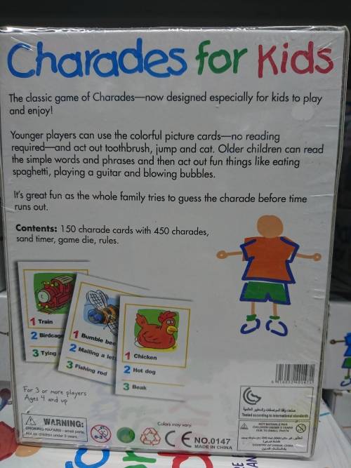 Charades for kids