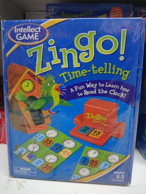 Zingo Time Telling