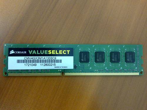 Corsair Value Select 4GB DDR3 1333MHz