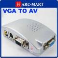 Converter Box for PC to TV (VGA to AV S-Video TV Converter Switch Box)