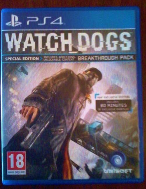WATCH DOGS for PS4