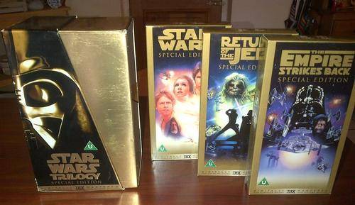 STAR WARS TRILOGY Special Edition Box Set in VHS