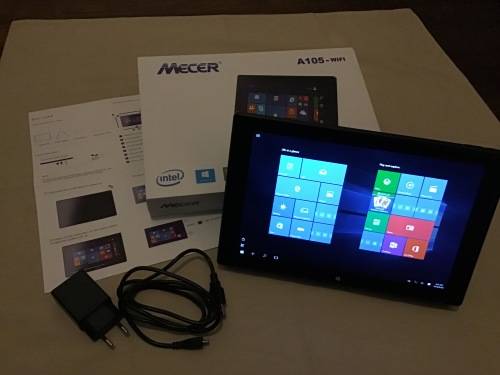 Mecer A105 - WiFi Windows 10 Tablet (32GB) + Bonus 128GB Micro SD Card included