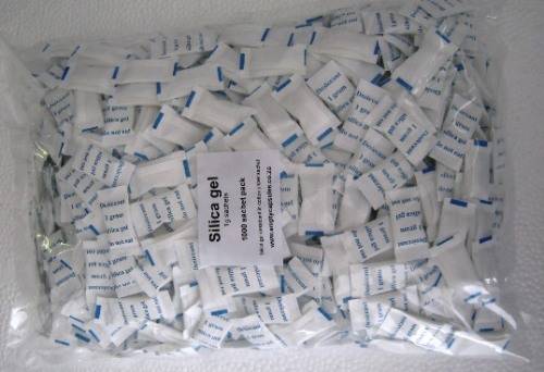 1g Silica gel sachets - 1000 sachet pack