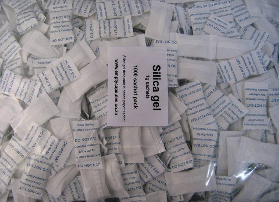 1g Silica gel sachets - 1000 sachet pack