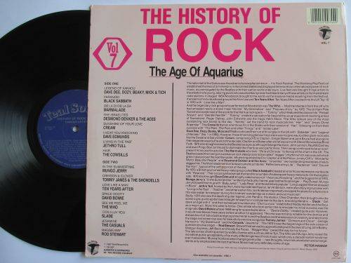 THE HISTORY OF ROCK VOL.7 - RSA / VG+ / VG+