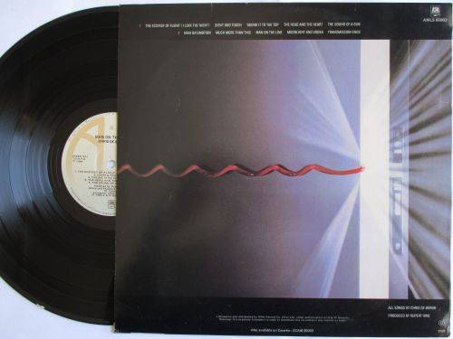 CHRIS DE BURGH - MAN ON THE LINE - RSA - VG+ / VG