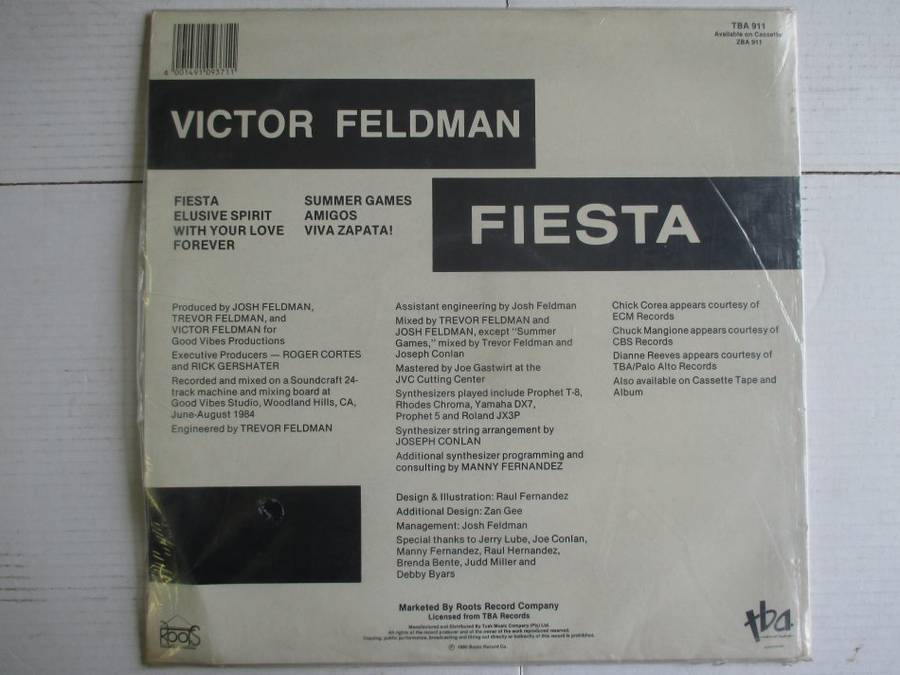 VICTOR FELDMAN - FIESTA - RSA EX / EX SEALED
