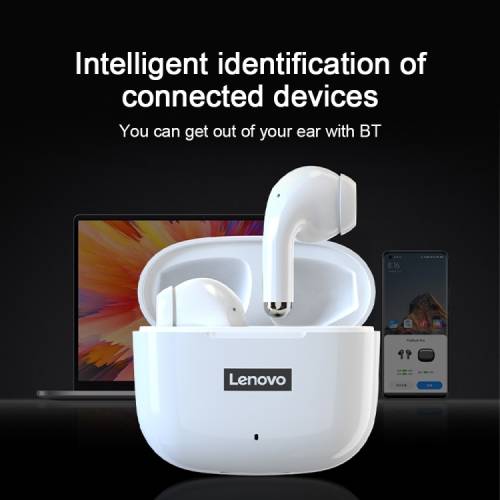 Lenovo LP40 Wireless Earphones | BT 5.0 | ENC Noise Reduction | IPX5 Waterproof