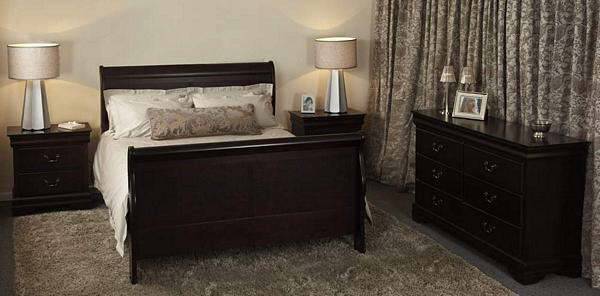 Diana Bedroom Set - Queen Bed and Pedestals