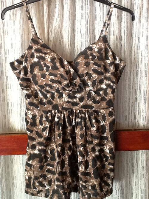 Ladies animal print top