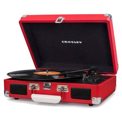 Crosley Cruiser Deluxe Turntable - Red