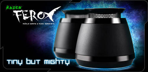 RAZER Ferox - 2.0 Mobile Gaming Speaker , 360ÃÂ° Omni-Directional Sound
