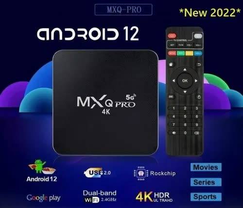 MXQ PRO Tv Box + Bluetooth Wireless Keyboard