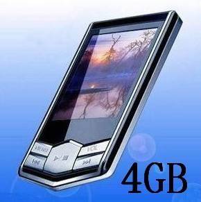 4GB 1.8" MP3 MP4 PLAYER WITH FM RADIO VOICE RECORDING