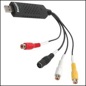 USB 2.0 VIDEO TV DVD VHS AUDIO CAPTURE ADAPTER