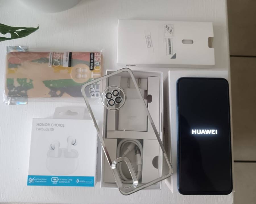 Huawei Nova Y9a 128GB LTE Dual SIM - Space Silver + Honor Earbuds X5