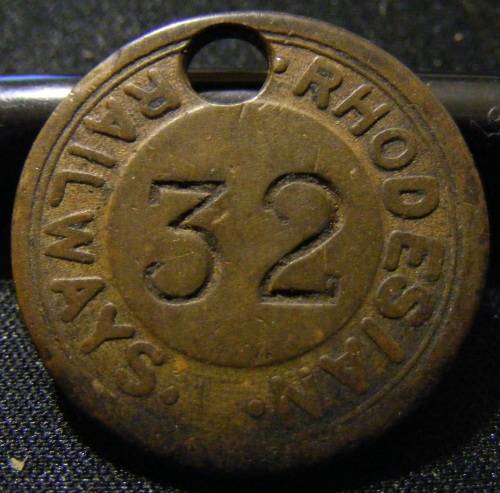 RHODESIAN RAILWAYS TOKEN
