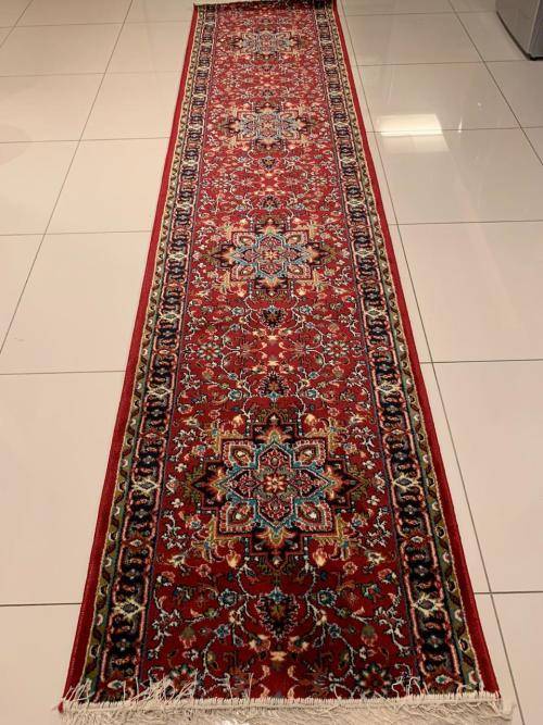 Runner Tabriz design Persian carpet
