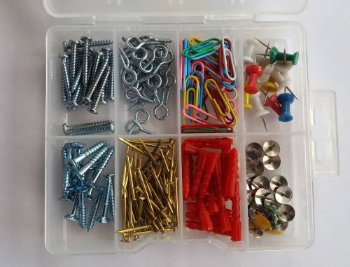 215 Pieces wireclip assortment set
