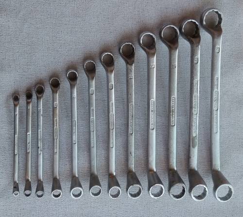 Gedore 6mm to 32mm ring/ring spanner set.