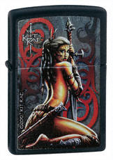 Genuine Zippo Lighter - Kit Rae Ellewah - 2010