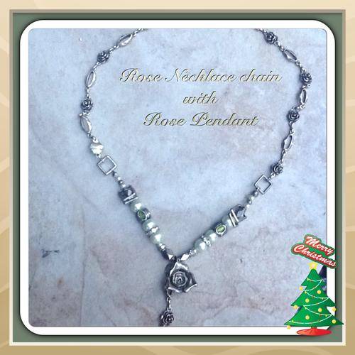 Christmas Savings***VERY PRETTY***SOFT GREEN FRESHWATER PEARLS FASHION NECKLACE