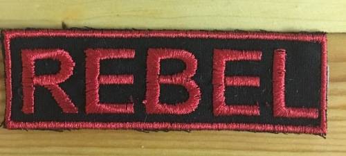 BDG196 Biker Rebel badge patch