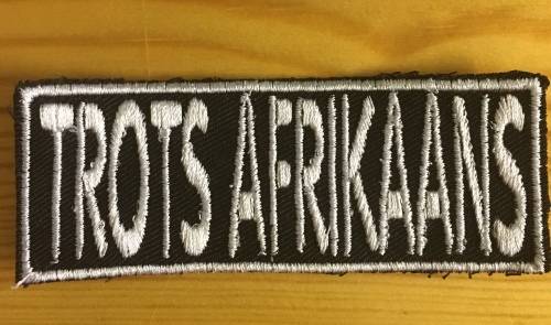 BDG207 Afrikaans 12 Trots Afrikaans badge patch