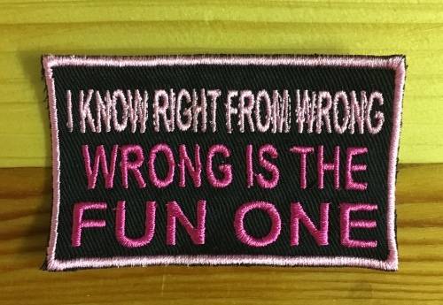 BDG701 Fun one badge patch