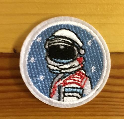 BDG110 Space Astronaut badge patch 5cm