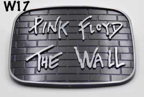 Biker Belt buckle metal plated with Pink Floyd design