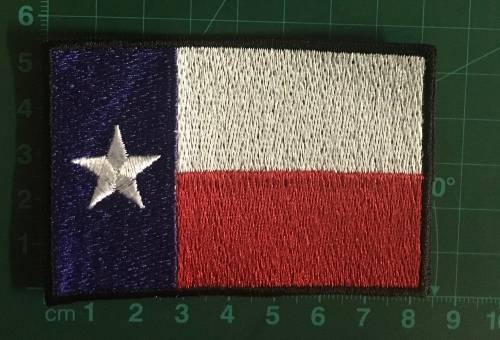 BDG1183 Texas flag patch badge