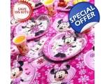 Party Kit for 16 - Minnie Mouse Party