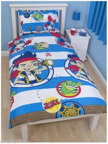 Jake and the Neverland Pirates Single Duvet Set - Blue