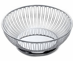 WIRE FRUIT BASKET WITH A SHINE - REALLY LOVELY