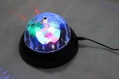 COLOURFUL DIAMOND PATTERN ROTATING PROJECTION LAMP