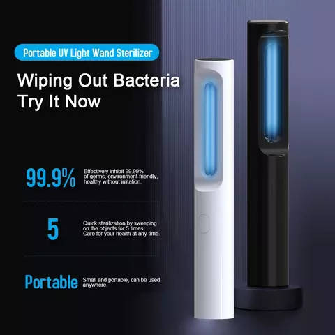 **FIGHT THE 2ND WAVE** UV-C STERLIZATION WAND - 99.9% STERI RATE, KILL BACTERIA, MOLD AND VIRUSES
