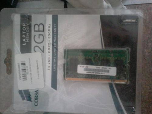 1 x 2GB DDR2 800mhz RAM