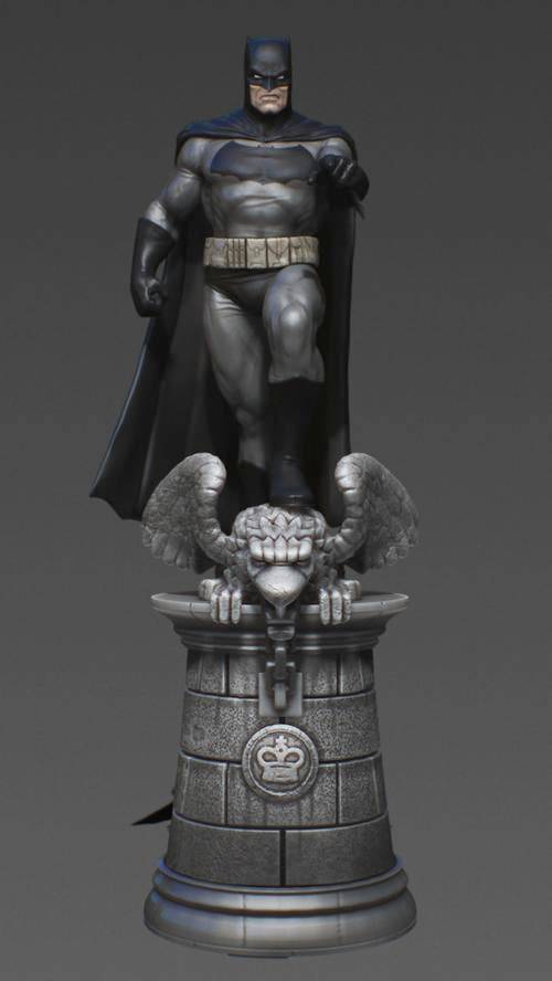 Batman Figurine, Official DC approved Hand Painted