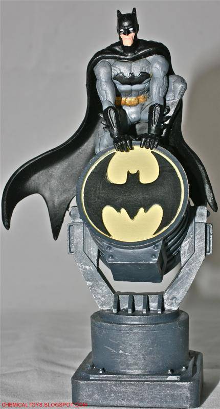 Batman Bat Signal Figurine, Official DC approved Hand Painted